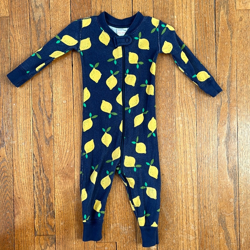 Hanna Andersson Lemon Sleeper (12-18 months)